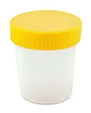 Kubeczek na mocz niejałowy 100 ml, 90 sztuk
