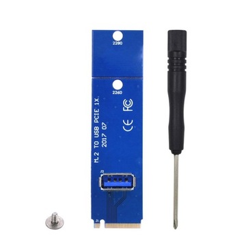 Adapter NGFF M.2 do USB 3.0 PCI-E Riser