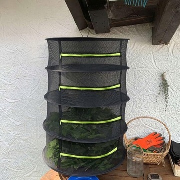 СТОЙКА ДЛЯ СУШИЛКИ ТРАВ, ПОДВЕСНАЯ СЕТКА ДЛЯ СУХИХ РАСТЕНИЙ ДЛЯ САДА