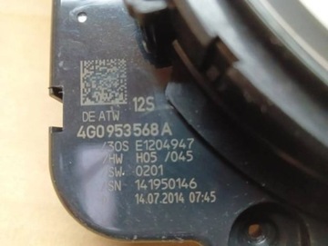 AUDI A6 A7 C7 4G PÁSEK AIRBAG 4G0953568A