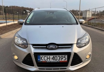 Ford Focus III Kombi 1.6 EcoBoost 150KM 2011 Ford Focus TITANIUM 1.6EB 150ps 6Biegow Tylko115TysPrzebiegu SamParkuje UN, zdjęcie 12