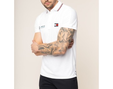 TOMMY HILFIGER KOSZULKA POLO LOGO MERCEDES MB M