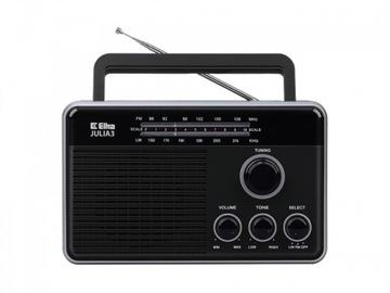 ELTRA Radio Julia 3 czarny
