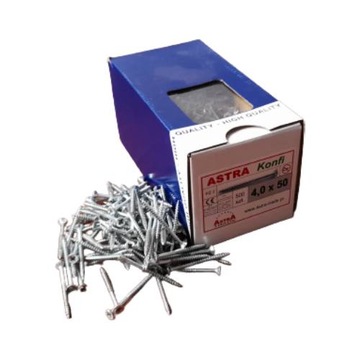 ASTRA Konfi wkręt do drewna 4x50 500 szt