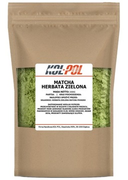 Matcha zielona herbata 200g W proszku naturalna | Kol-Pol