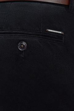 Czarny sztruksowy garnitur męski bawełna GIACOMO CONTI rozmiar 176-100-90