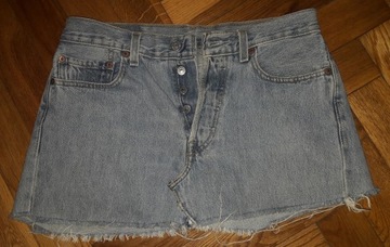 Mini Spódnica jeans Levis 501 W30L30