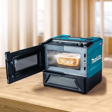 MAKITA 500W XGT 40V Max Микроволновая печь с литий-ионным аккумулятором