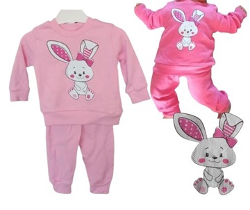 DRES 2 cz KOMPLET BLUZA SPODNIE 62-68 PRĄŻEK