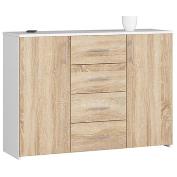 KOMODA KOMODY SALONU SYPIALNI MEBLE 110cm MAT