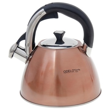CZAJNIK 2,5L GAZ INDUKCJA COPPER ODELO DORIANO