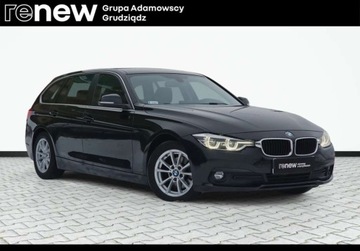 BMW Seria 3 F30-F31-F34 Touring Facelifting 2.0 320d EfficientDynamics Edition 163KM 2016 BMW Seria 3 Automat Podgrzewane Fotele Skory Navi Nowy rozrzad Grupa Adamo, zdjęcie 5