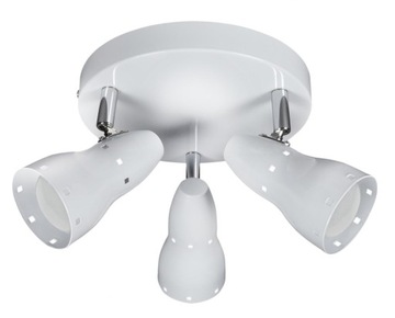 Lampa sufitowa plafon 3x40W E14 biały Candellux 98