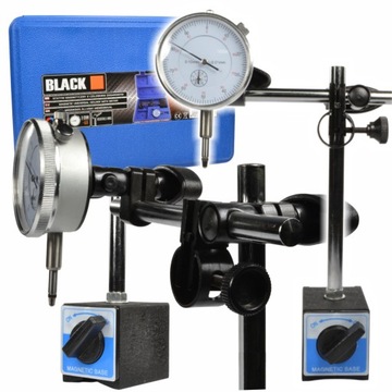 CZUJNIK ZEGAROWY STATYW MAGNETYCZNY 0-10MM ZESTAW