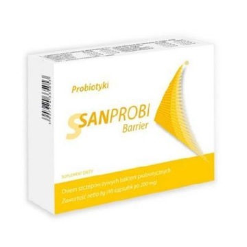 SANPROBI BARRIER probiotyk 40 kapsułek