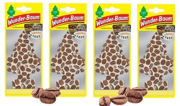 ZAPACH WUNDER BAUM CHOINKA ZAPACHOWA CAFE KAWA