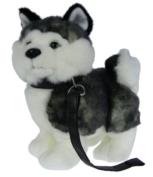 MASKOTKA PIES HUSKY EKO REALISTYCZNY PIESEK 24cm
