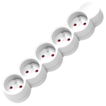 5-жильный удлинительный кабель 2P+Z, 3 м H05VV-F 3x1,0 мм², Im