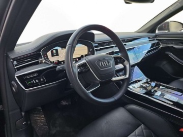 Audi A8 D5 Sedan Facelifting 3.0 55 TFSI 340KM 2023 Audi A8 Long, panoramiczny dach, skretna tylna os, kamery 360, head up, BO, zdjęcie 12