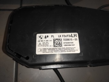 BMW 3 F30 F31 F32 F20 F21 F34 AIRBAG ULOŽENÍ SEDADLA LEVÝ ORIG. SPRÁVNÁ
