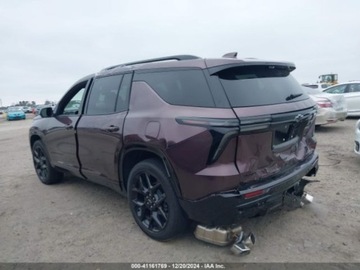 Chevrolet 2024 Chevrolet Traverse 2024r., RS, od ubezpieczalni 2.5 Benzyna 328KM, zdjęcie 4