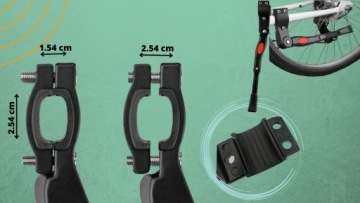 ПОДСТАВКА ДЛЯ ВЕЛОСИПЕДА ПОДСТАВКА ДЛЯ ВЕЛОСИПЕДА 24–29, РЕГУЛИРУЕМАЯ, ПРОЧНАЯ, СТАБИЛЬНАЯ