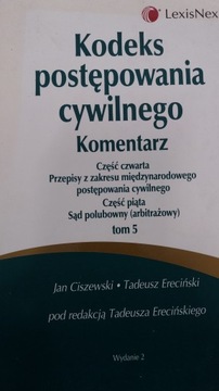 Ciszewski KODEKS POSTĘPOWANIA CYWILNEGO