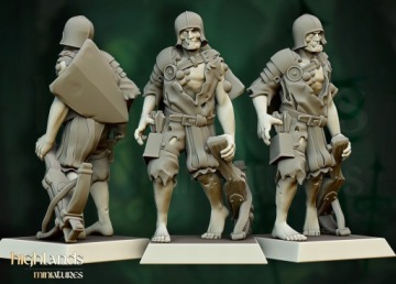 Зомби Орда +CMD - Миниатюры Хайленда