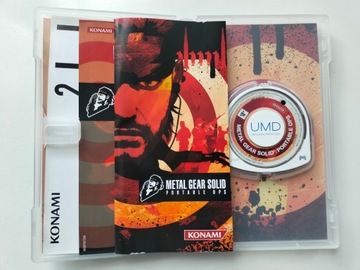 METAL GEAR SOLID PORTABLE OPS PSP
