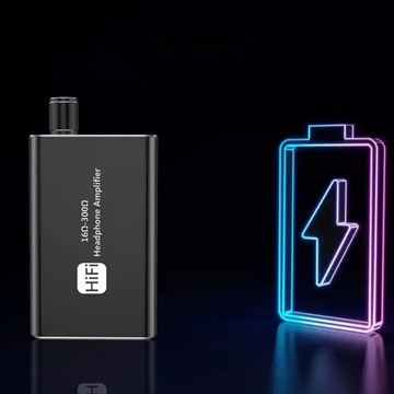 МИНИ-ПОРТАТИВНЫЙ HIFI УСИЛИТЕЛЬ ДЛЯ НАУШНИКОВ AUX ВХОД И ВЫХОД 3,5 ММ