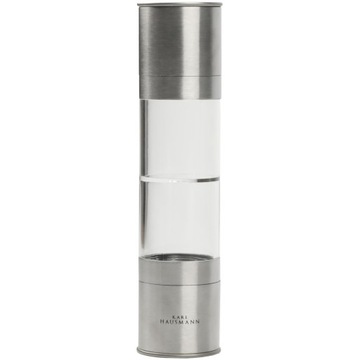 MŁYNEK do PIEPRZU i SOLI RĘCZNY STALOWY 2w1 RĘCZNY MŁYNEK do SOLI i PIEPRZU