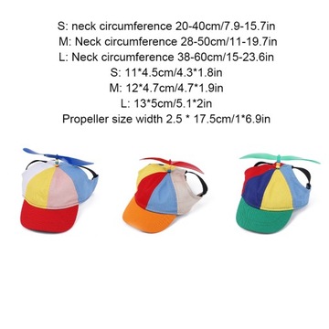3 X (Multi) Pet Hat Sunproof