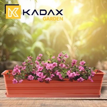 БАЛКОННАЯ ЯЩИКА ЦВЕТОЧНЫЙ ГОРШОК С ПОДСТАВКОЙ 60см