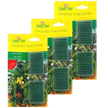 3 x 30szt ZD PAŁECZKI NAWOZOWE ROŚLINY UNIWERSALNE