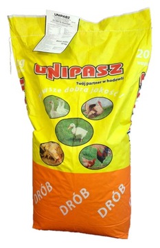 Pasza dla kur niosek granulat Unipasz DJ 20kg