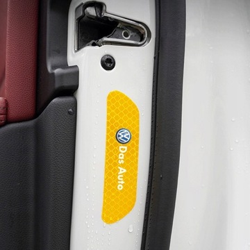 Светоотражающие наклейки Volkswagen - желтые