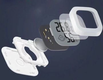 КОМНАТНЫЙ ТЕРМОМЕТР С ГИГРОМЕТРОМ ПОГОДА ВЛАЖНОСТЬ ВОЗДУХА ПОГОДА ПОГОДА