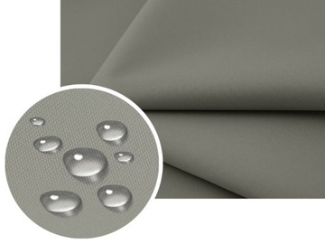 ВОДОНЕПРОНИЦАЕМЫЙ МАТЕРИАЛ СЕРЫЙ ОКСФОРД #930 САДОВЫЕ ШТОРЫ БЕСЕДКА ТЕРРАСА