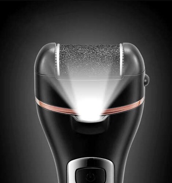 Электрический файл для ноги пятки Grater Grater 3 Rollers Wireless Set