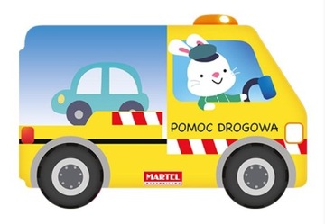 Książeczka SAMOCHODZIK POMOC DROGOWA zepsute auto