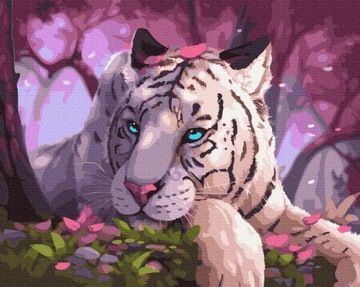 Malowanie Po Numerach Zestaw Bengal 40x50