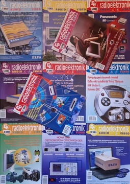 RADIOELEKTRONIK czasopismo niezależne - 11 NUMERÓW 2003