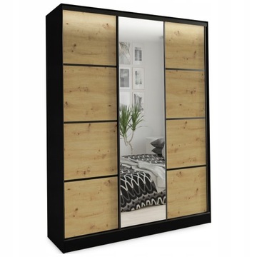 Szafa przesuwna z lustrem 150 cm LOFT artisan