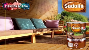 SADOLIN SUPERDECK МАСЛО ДЛЯ ТЕРРАС 5л РОЗОВАЯ РОЗАНДА
