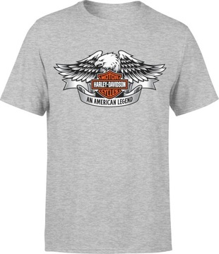 KOSZULKA HARLEY DAVIDSON MĘSKA T-SHIRT ROZMIAR L MĘSKI TSHIRT Z NADRUKIEM