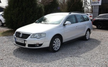 Volkswagen Passat B6 Variant 1.9 TDI PDE 105KM 2008 Volkswagen Passat Variant 1.9 TDI , CLimatronic, Czujnik Centralny Zamek,