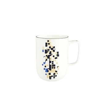 LUDOMIR RÓŻYCKI Porcelanowy, Biały Kubek 450ml|Porcelana Bogucice