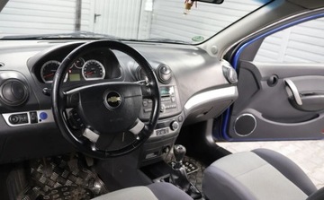 Chevrolet Aveo T250 Hatchback 3d 1.4 DOHC 101KM 2009 Chevrolet Aveo Klimatyzacja, Seryjne radio, Zadbany , Gwarancja... 1.4, zdjęcie 5