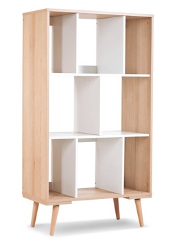 СОФИ МЕБЕЛЬНЫЙ КОМПЛЕКТ, ШКАФ, КОМОД, Книжный шкаф в скандинавском стиле