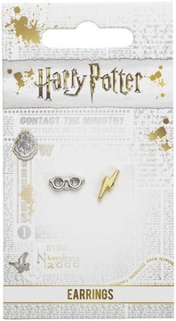 Harry Potter náušnice Okuliare a blesk